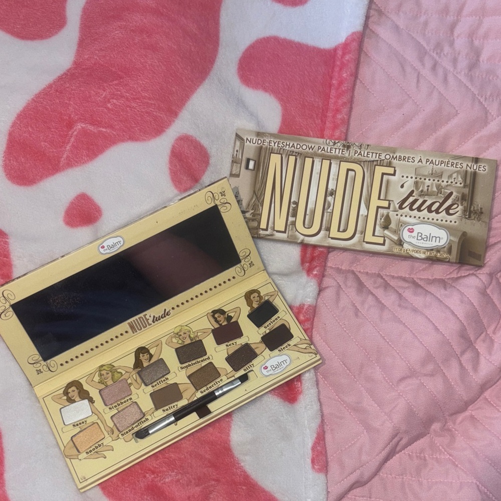 theBalm Nude 'tude Eyeshadow Palette with Rich Browns and Creams